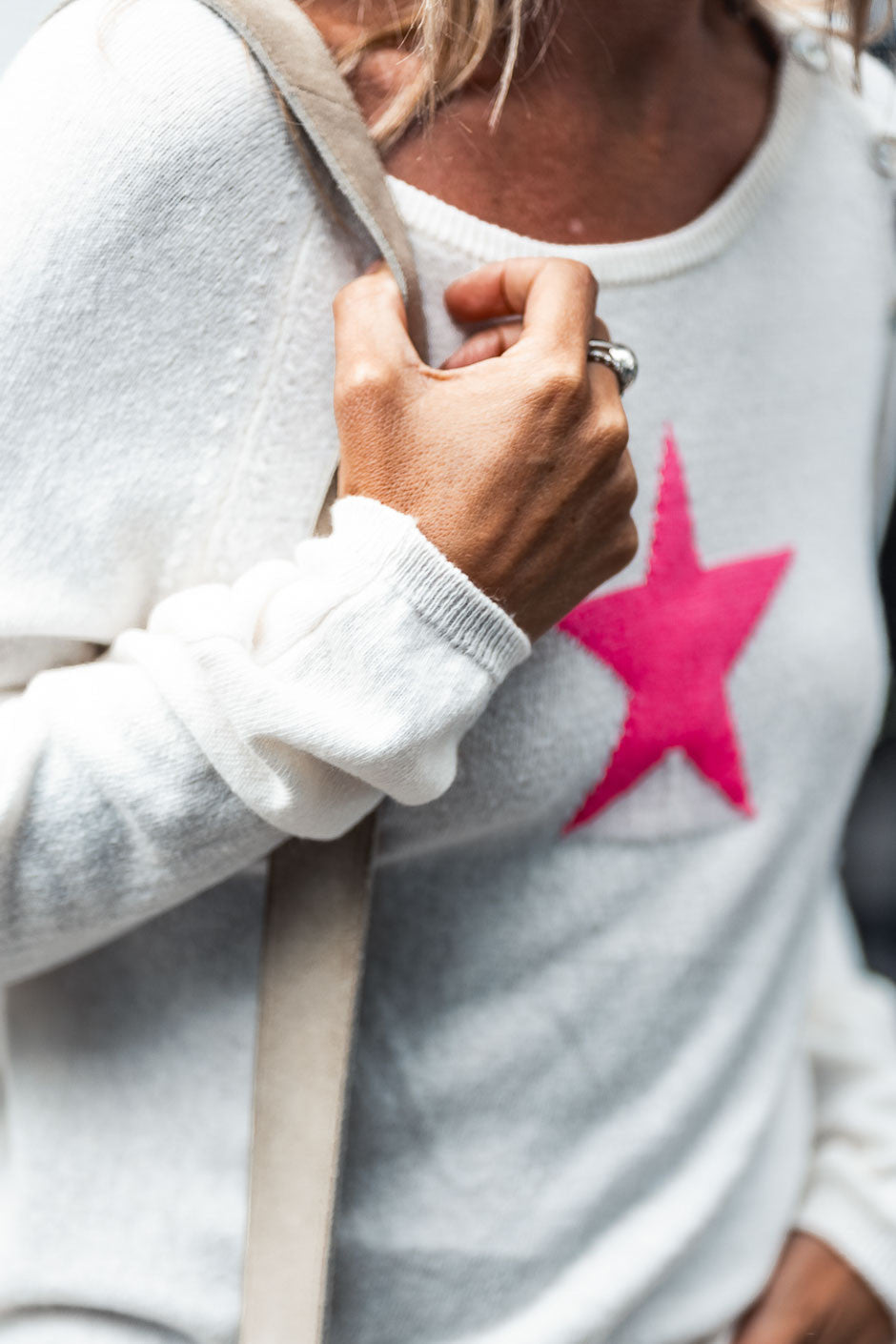 Pull Grungemama Timy ecru