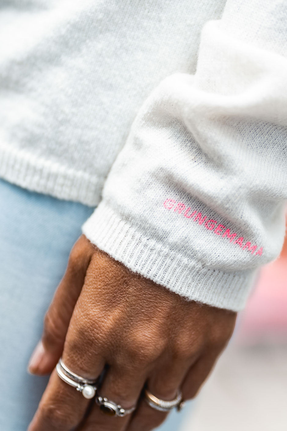 Pull Grungemama Timy ecru