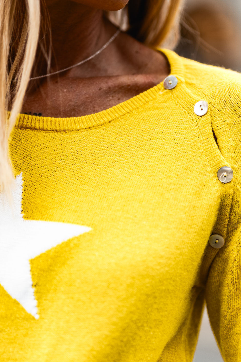 Pull Grungemama Timy jaune