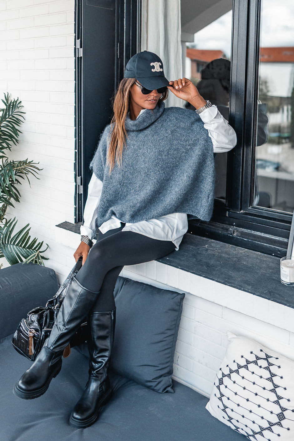 Pull Grungemama Yse gris