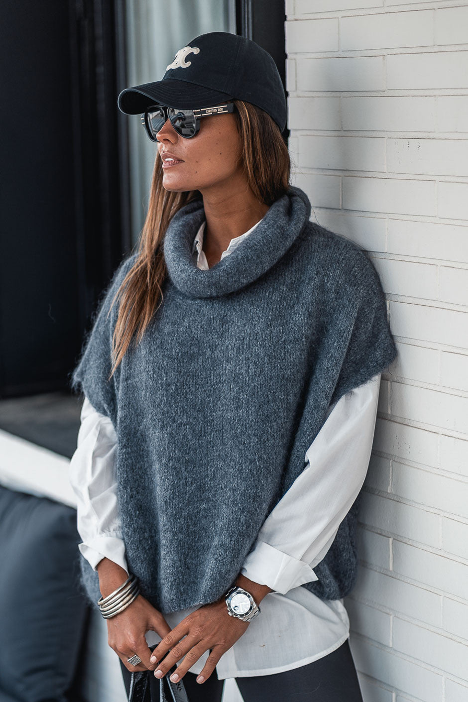 Pull Grungemama Yse gris