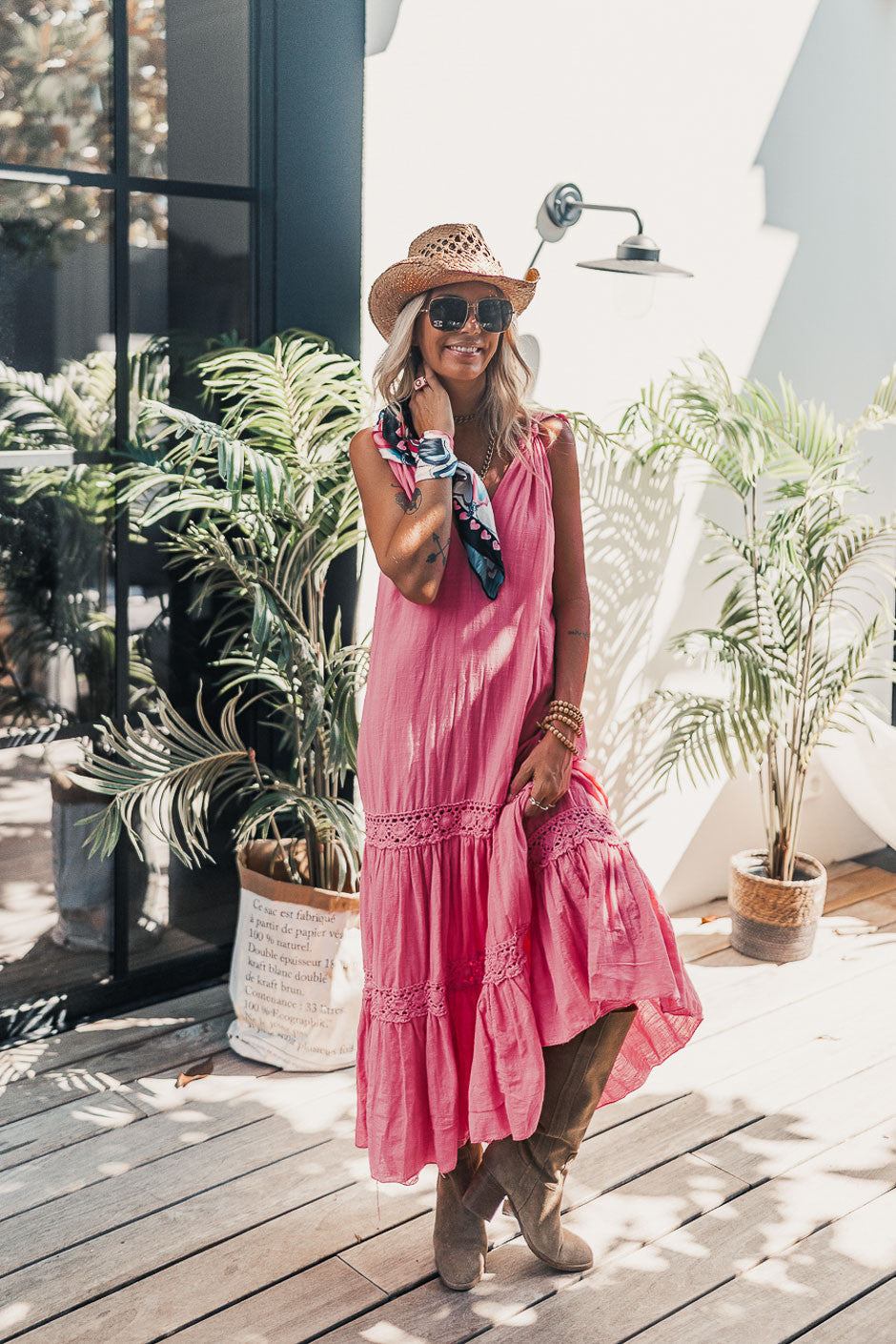 Robe Banditas Amari rose