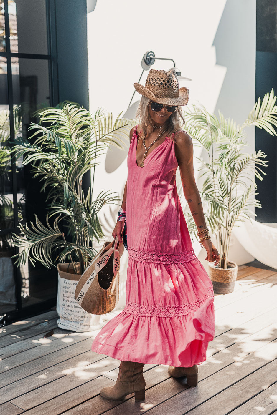 Robe Banditas Amari rose