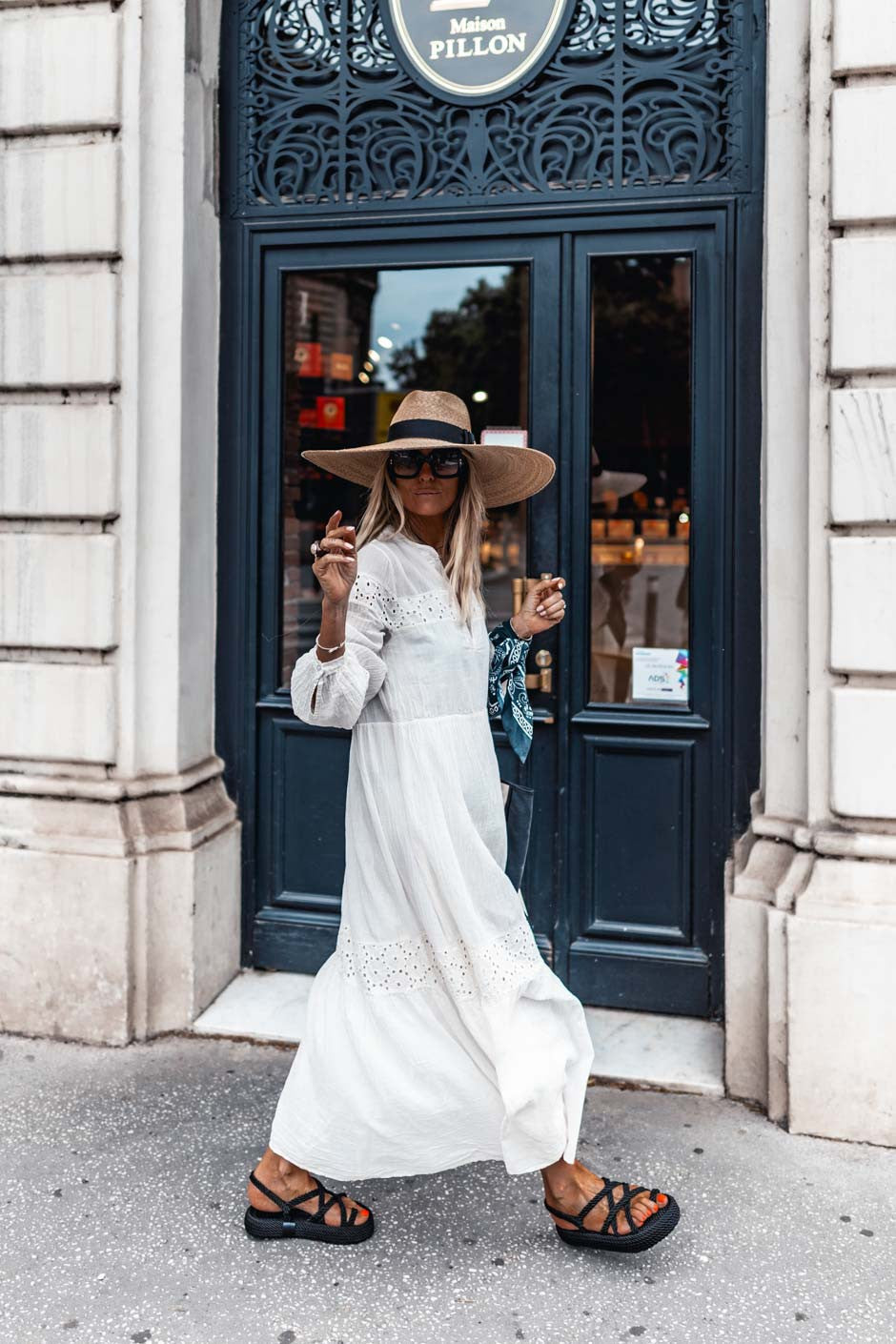 Robe Banditas Davia ecru