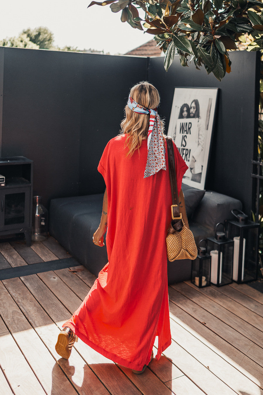 Robe Banditas Lilly framboise