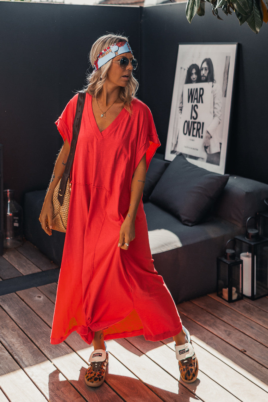 Robe Banditas Lilly framboise