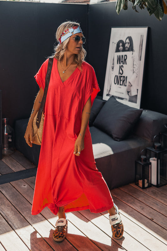 Robe Banditas Lilly framboise