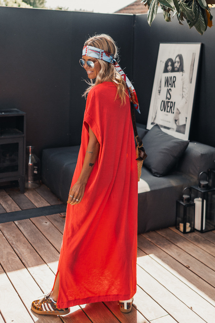 Robe Banditas Lilly framboise