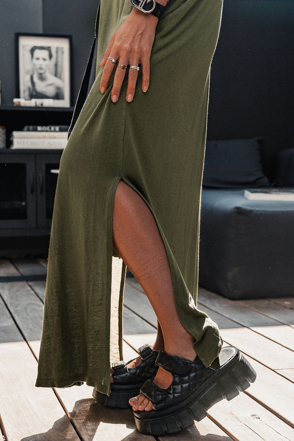 Robe Banditas Muse kaki