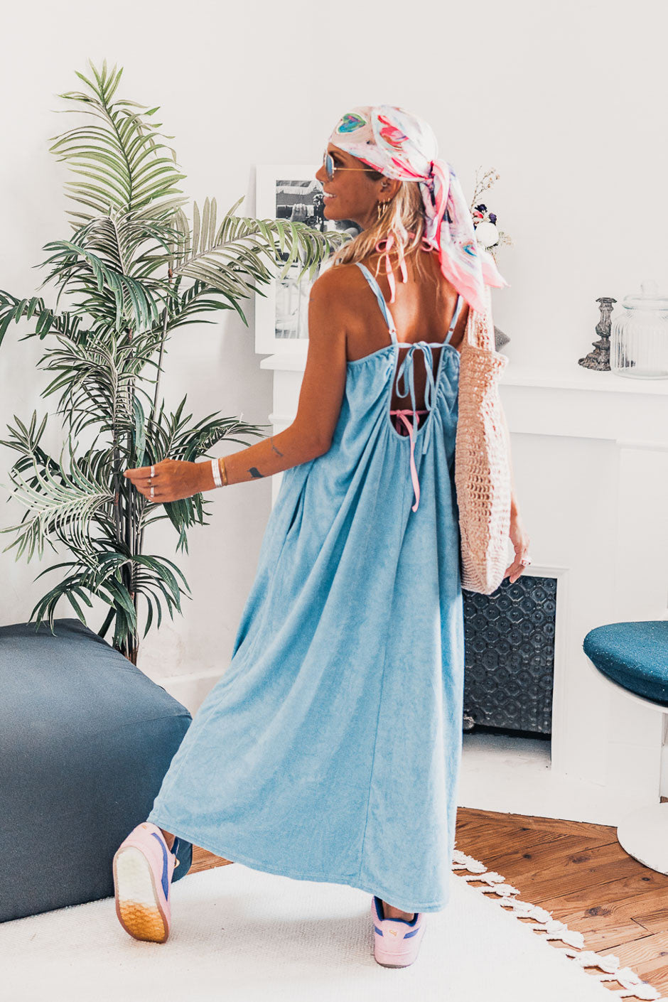 Robe Grungemama Bahia bleu