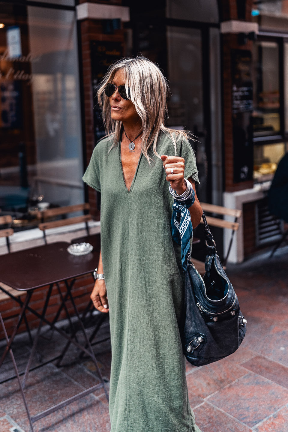 Robe Grungemama Barbade kaki