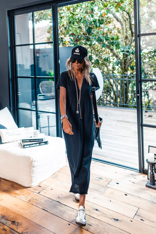 Robe Grungemama Barbade noir