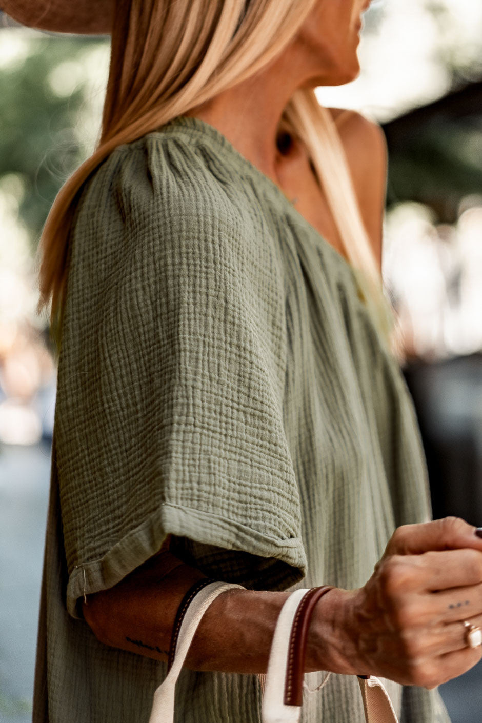 Robe Grungemama Borah kaki