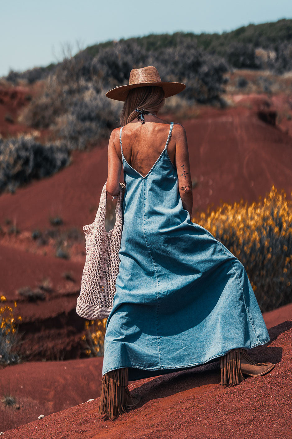 Robe Grungemama Britney bleu