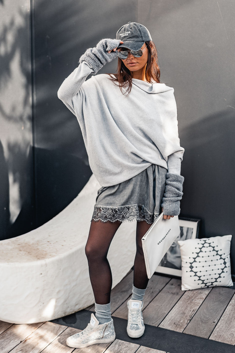 Robe Grungemama Dress night anthracite