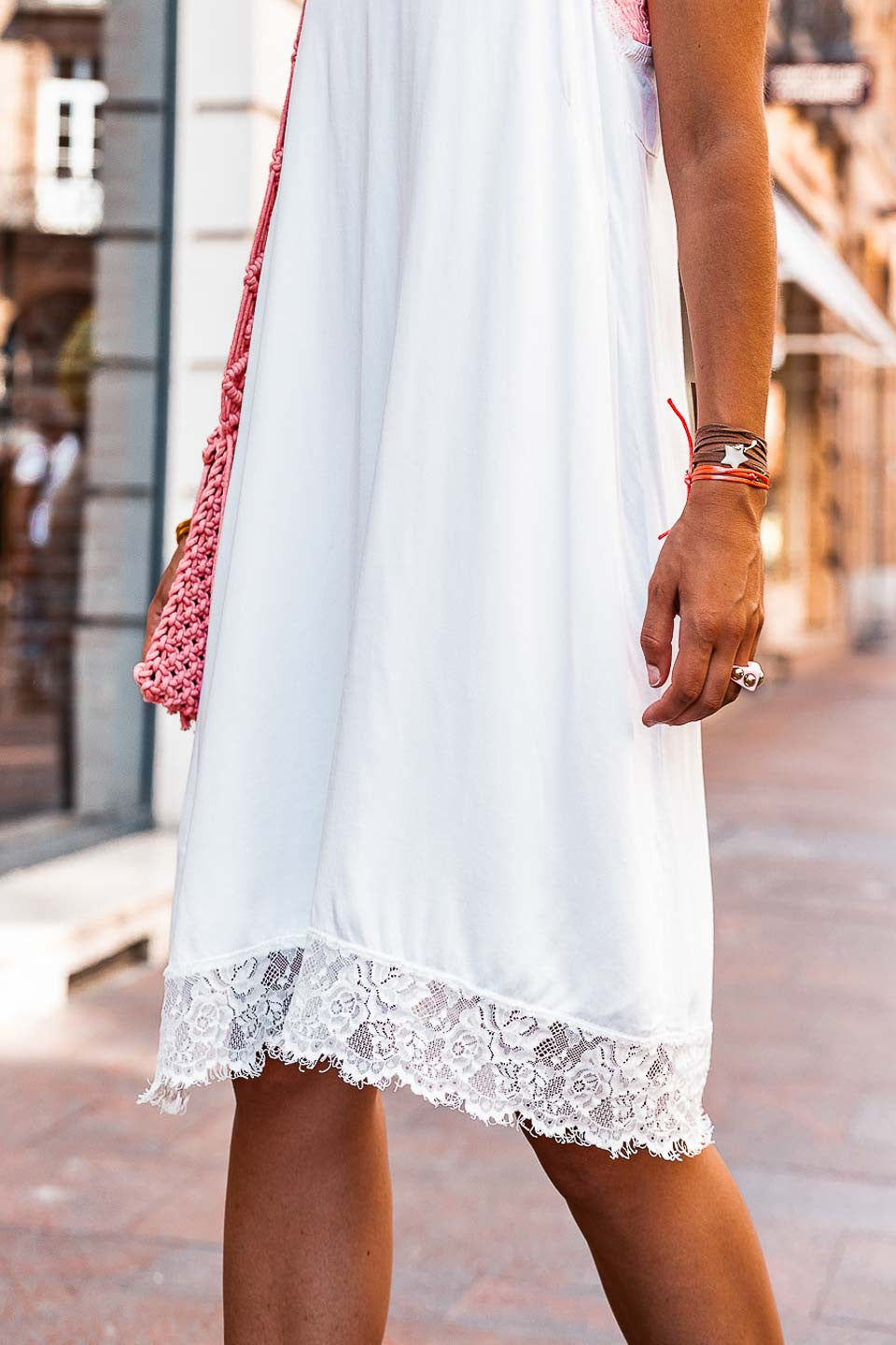 Robe Grungemama Dress night blanc