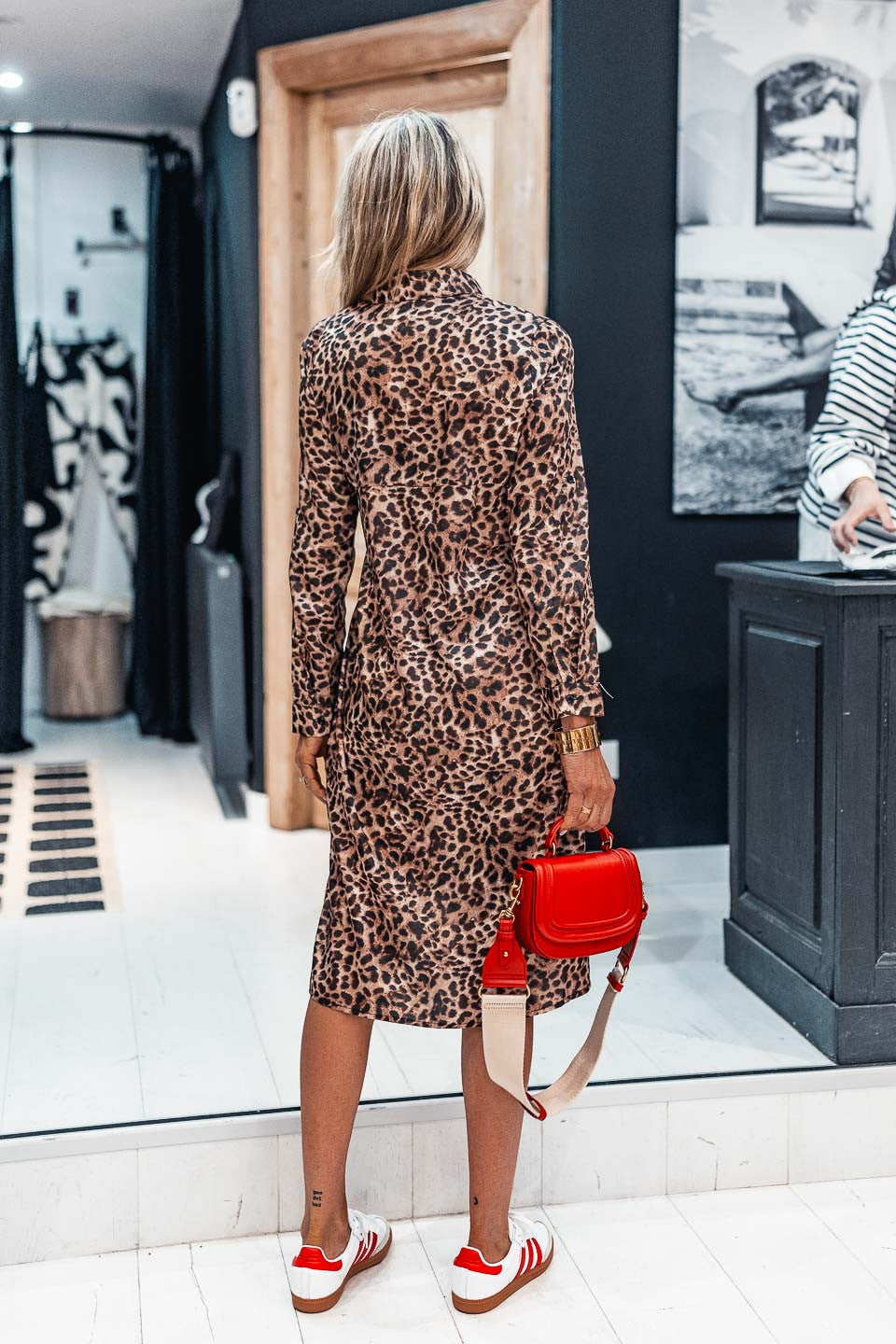 Robe Grungemama Lidia léopard