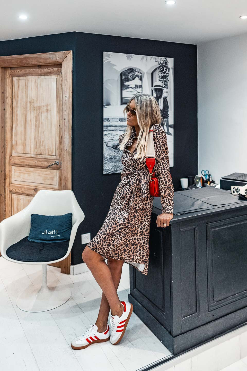 Robe Grungemama Lidia léopard