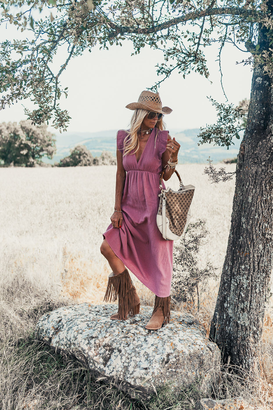 Robe Grungemama Neira violet