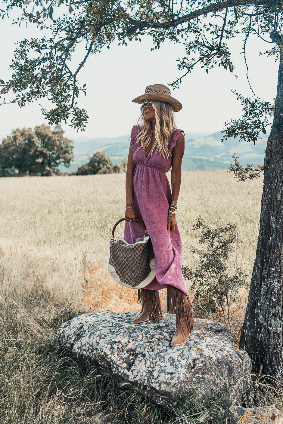 Robe Grungemama Neira violet