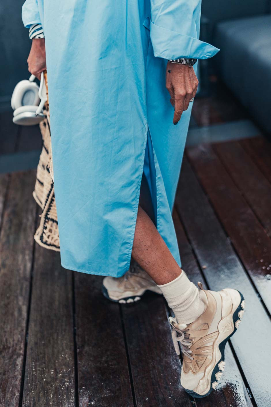 Robe Grungemama Nipoa bleu