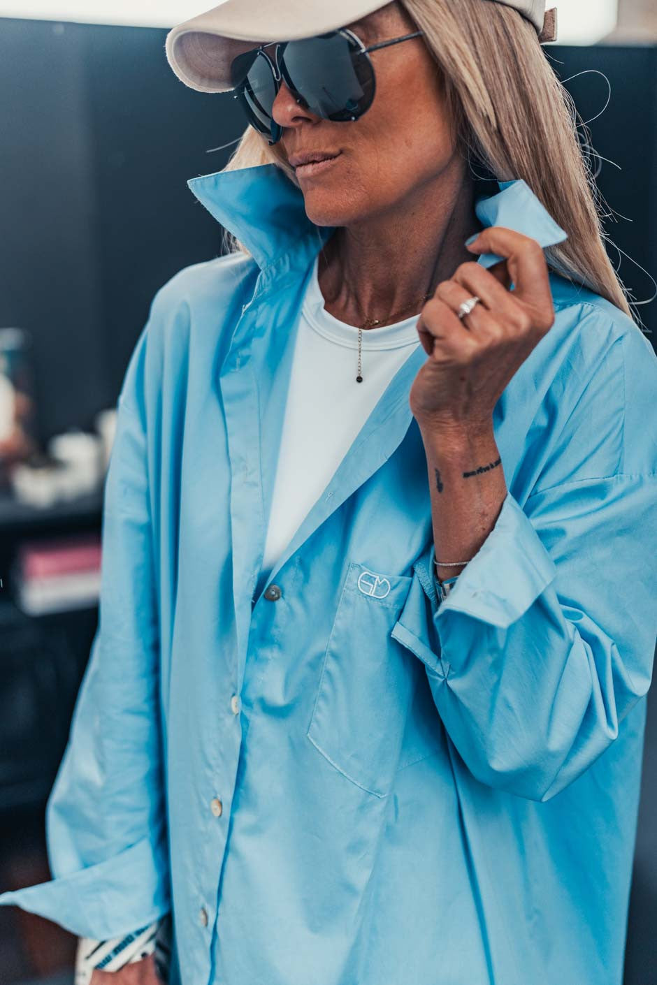 Robe Grungemama Nipoa bleu