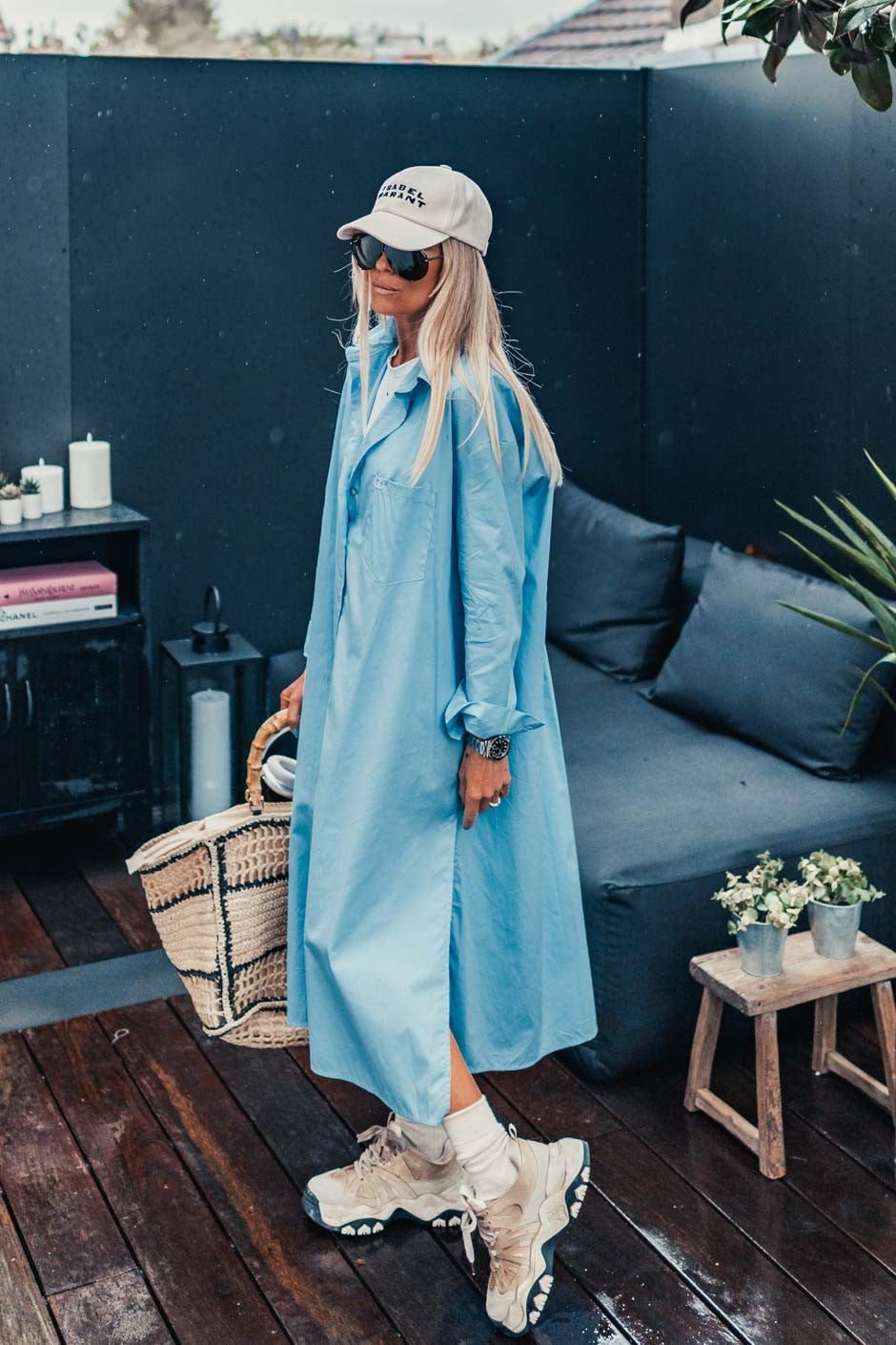 Robe Grungemama Nipoa bleu