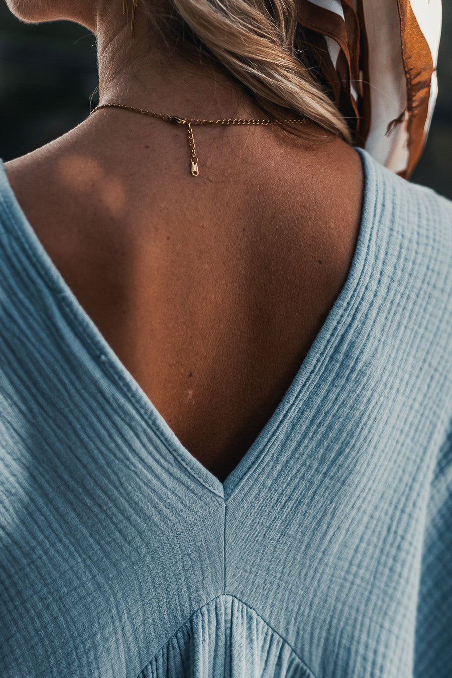 Robe Grungemama Olinda bleu