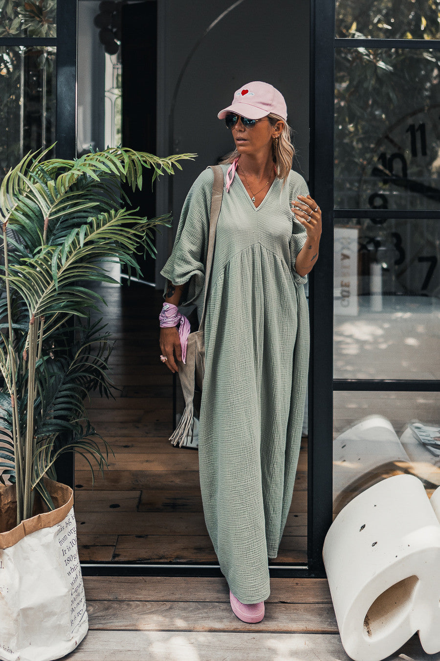 Robe Grungemama Olinda vert