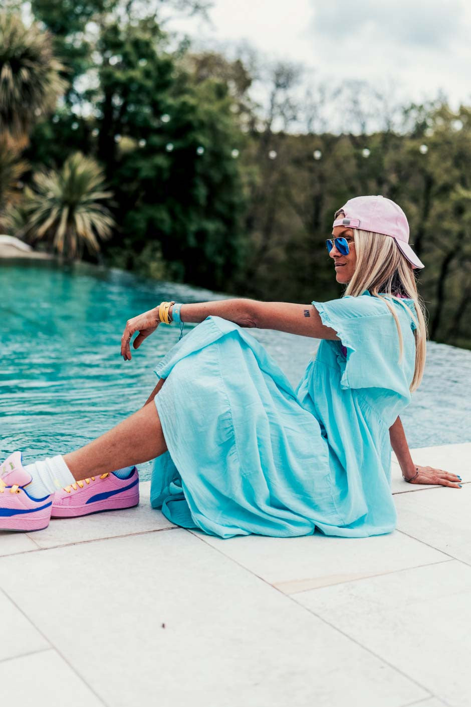 Robe Grungemama Quiby turquoise