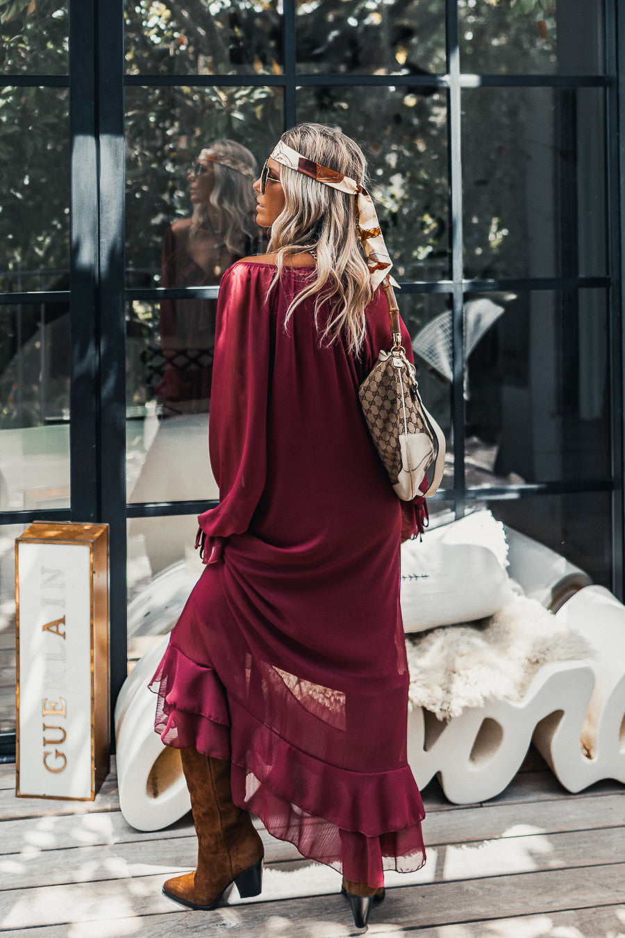 Robe Grungemama Sienna bordeaux