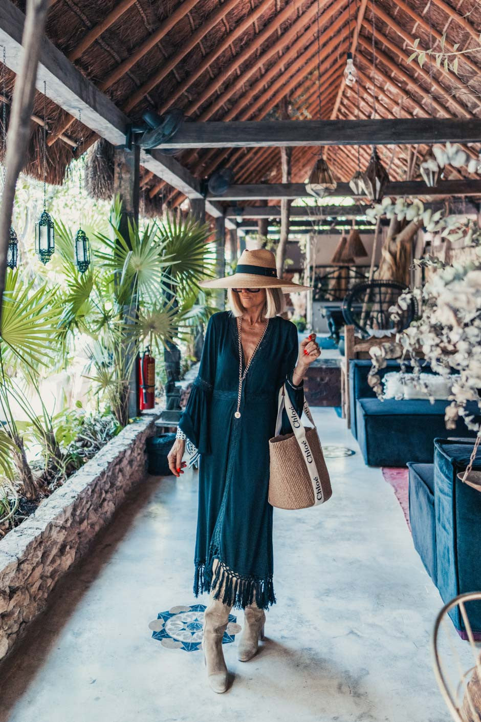 Robe longue Grungemama Marta noir