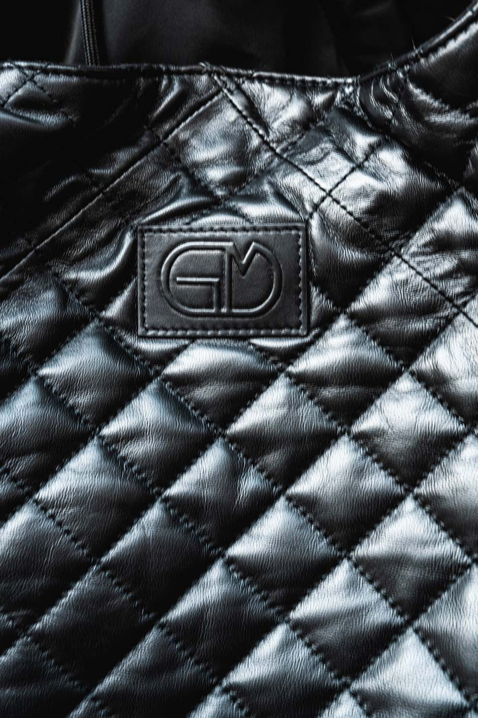 Sac cuir Grungemama Biggy noir