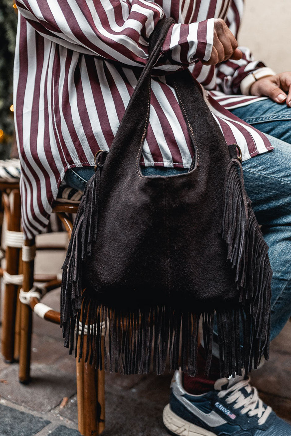 Sac Grungemama Ekly brown-100%CUIR