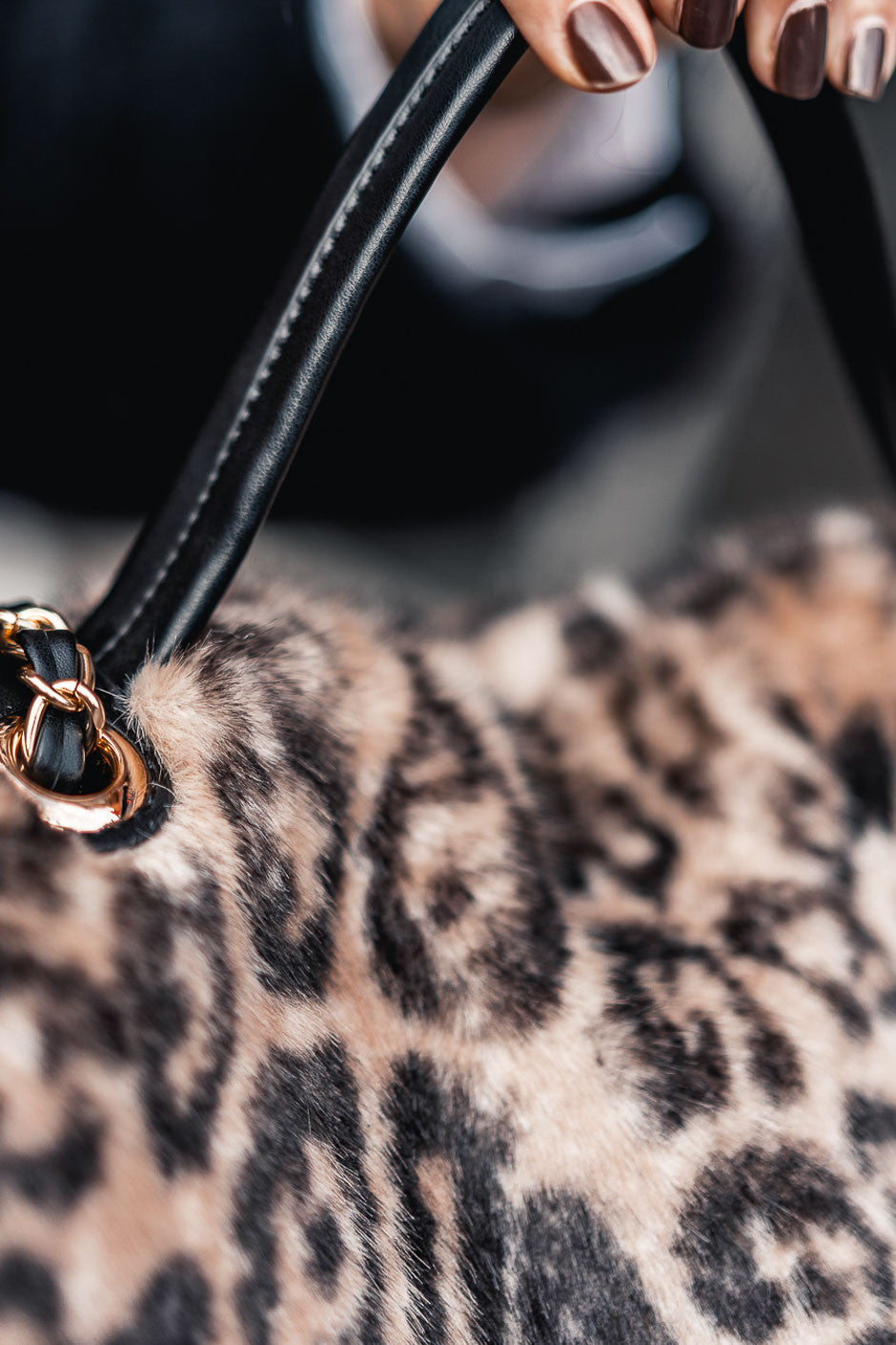 Sac Grungemama Savage léopard