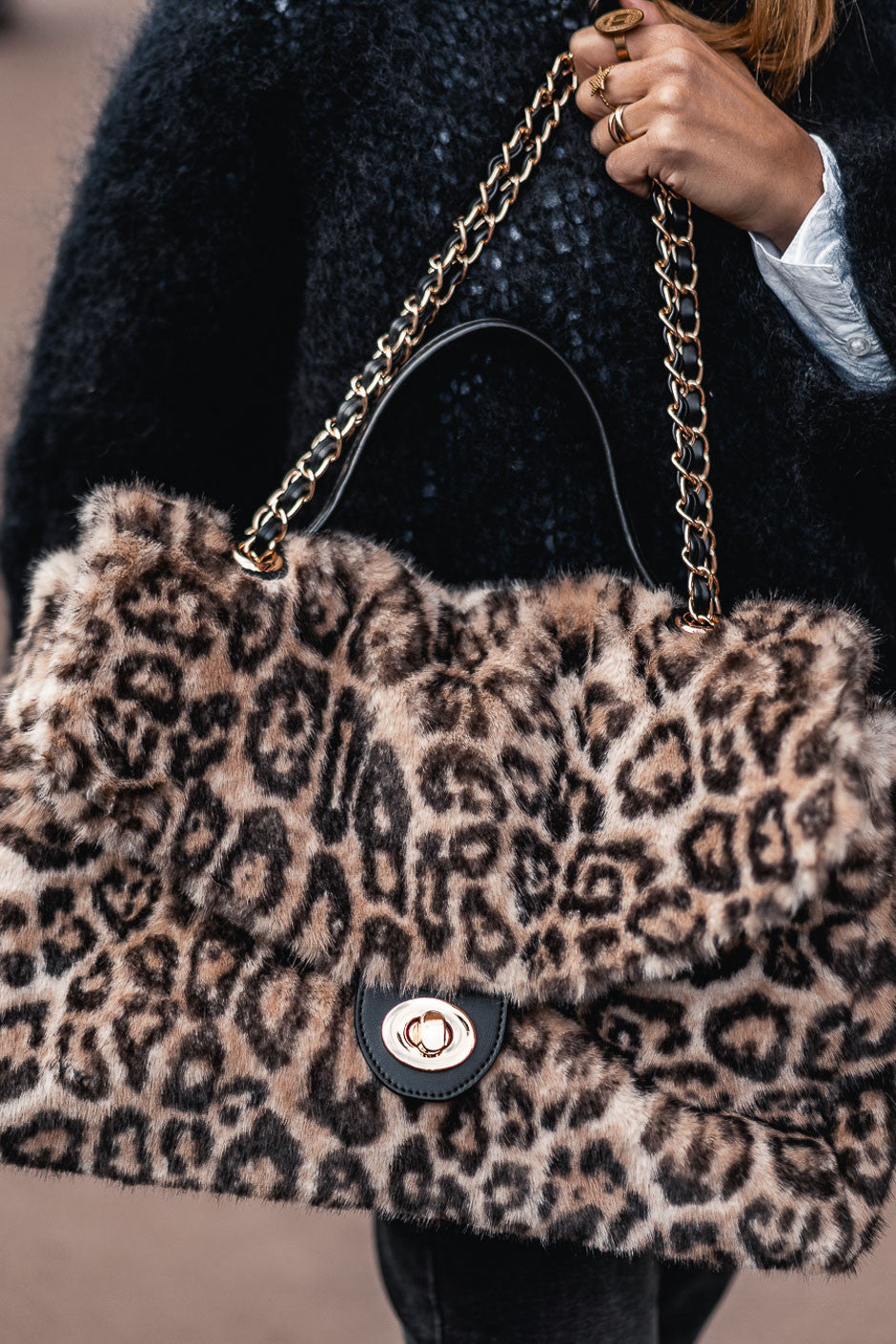 Sac Grungemama Savage léopard