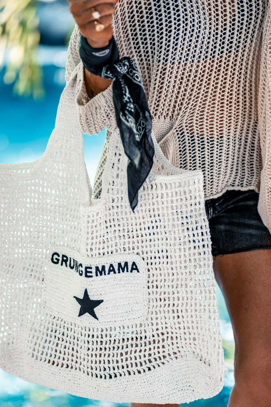 Sac Grungemama Zelie blanc