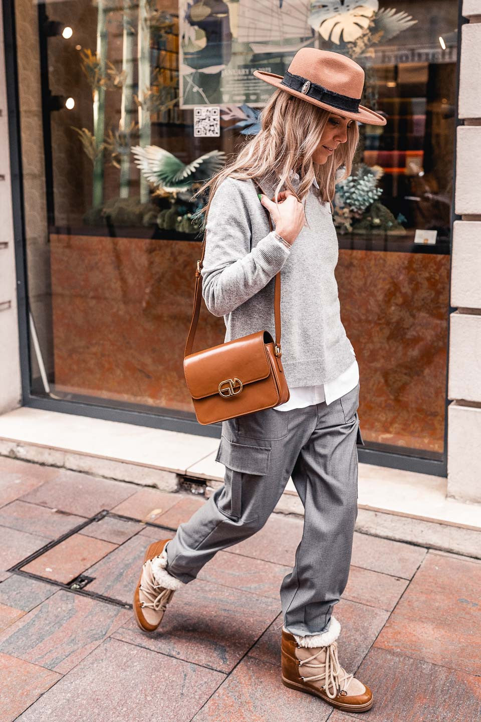 Sac Lisia grungemama cognac