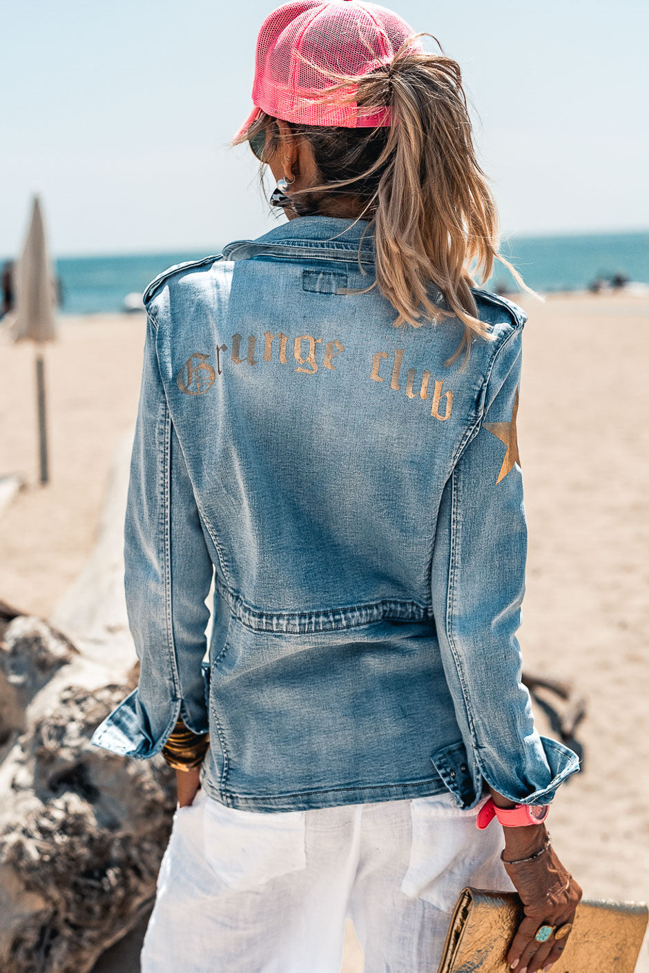 Saharienne Grungemama Grungeclub bleu