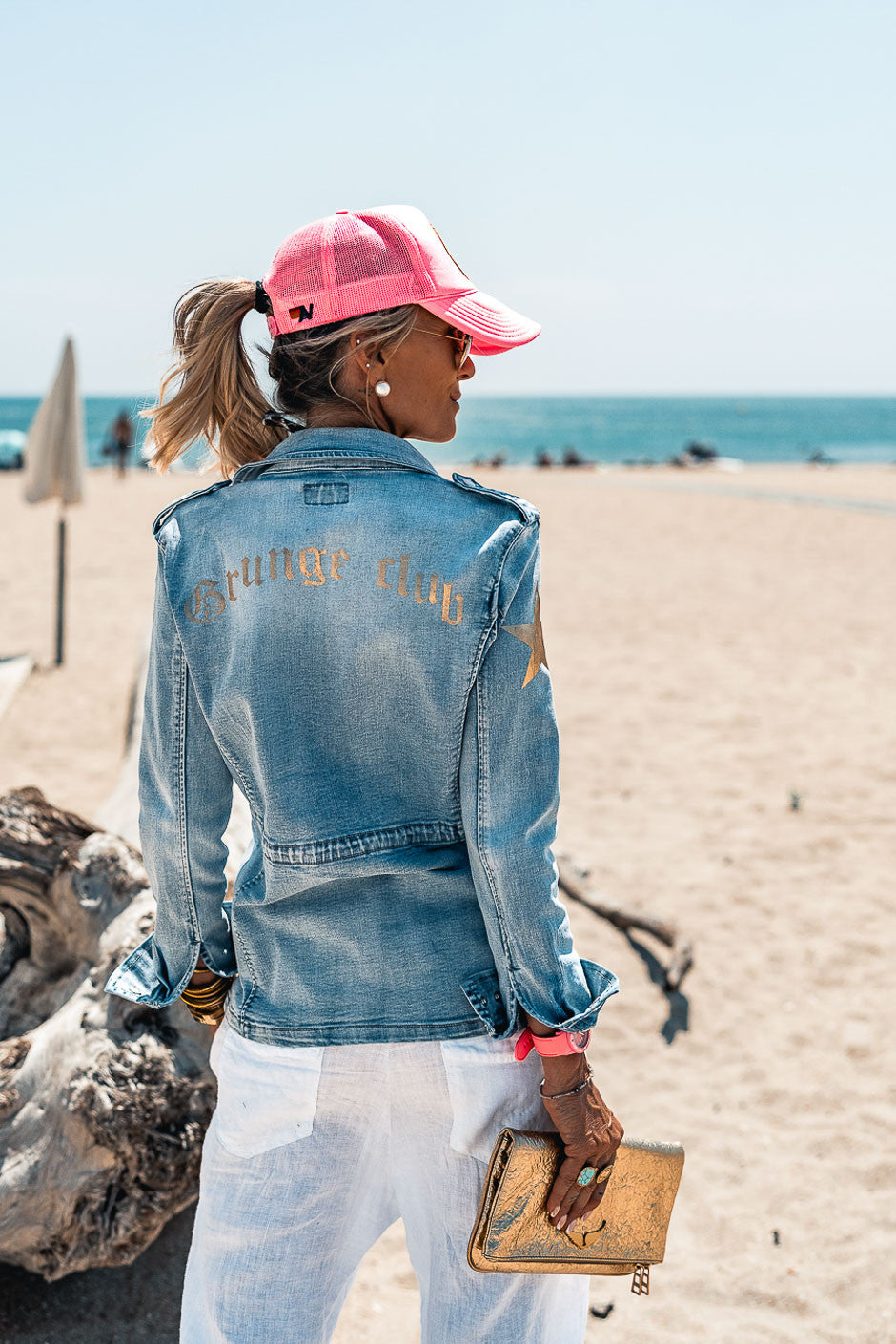 Saharienne Grungemama Grungeclub bleu