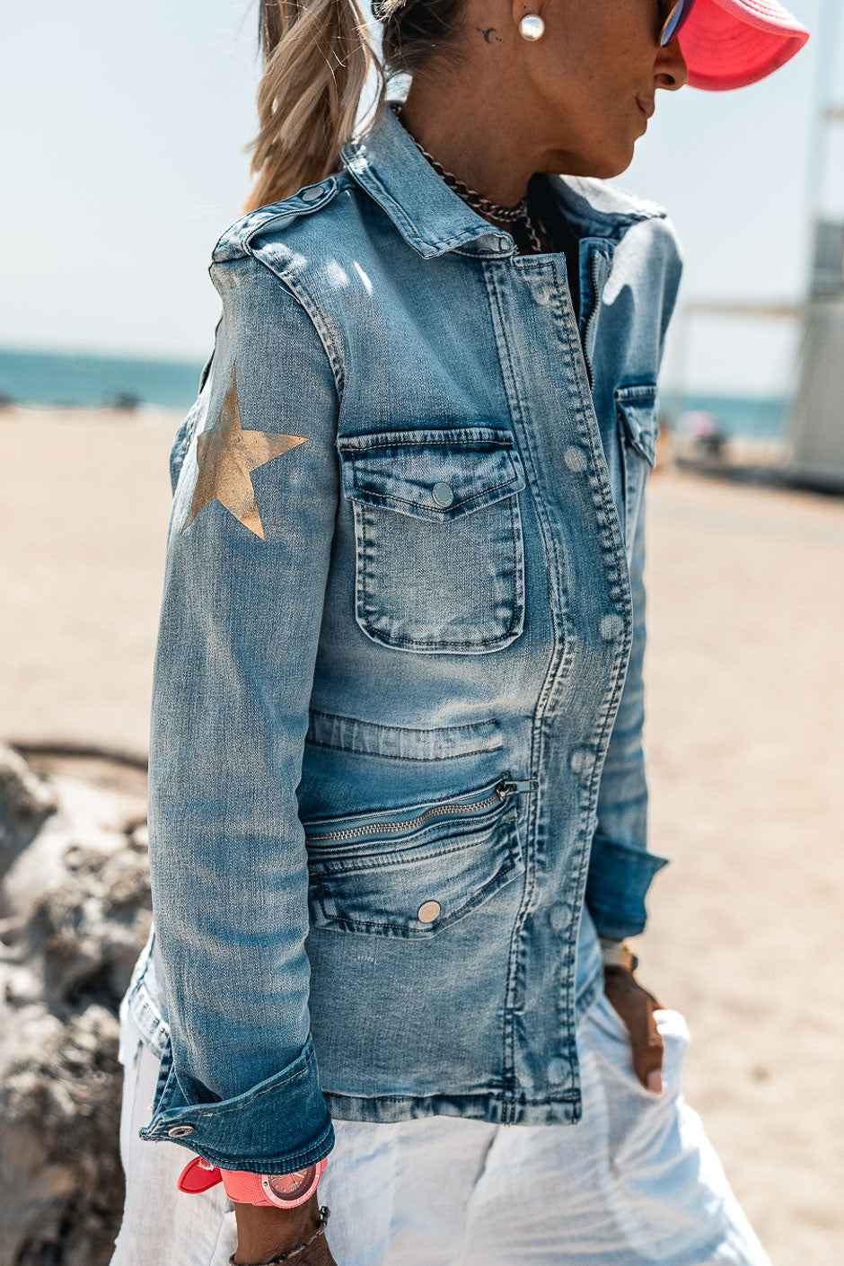 Saharienne Grungemama Grungeclub bleu