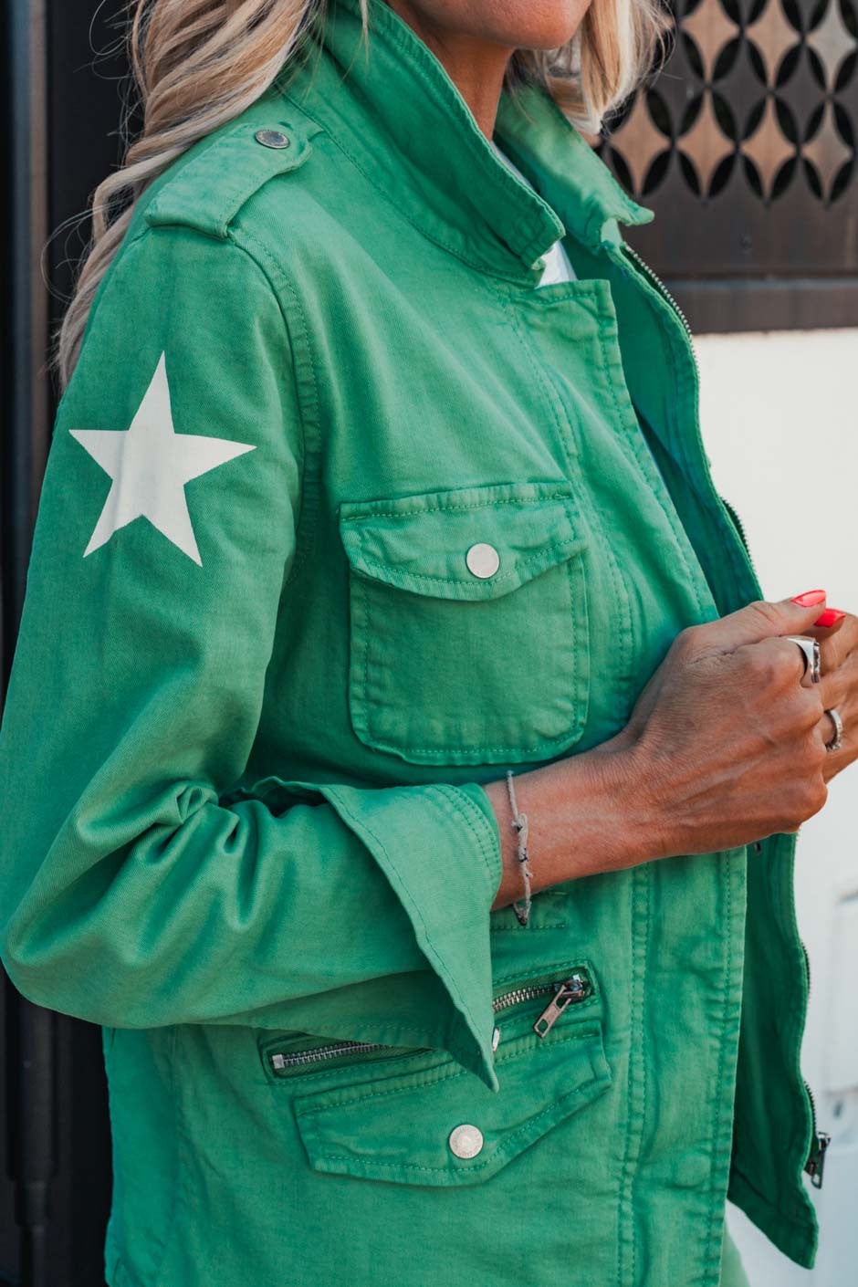 Saharienne Grungemama Grungeclub vert