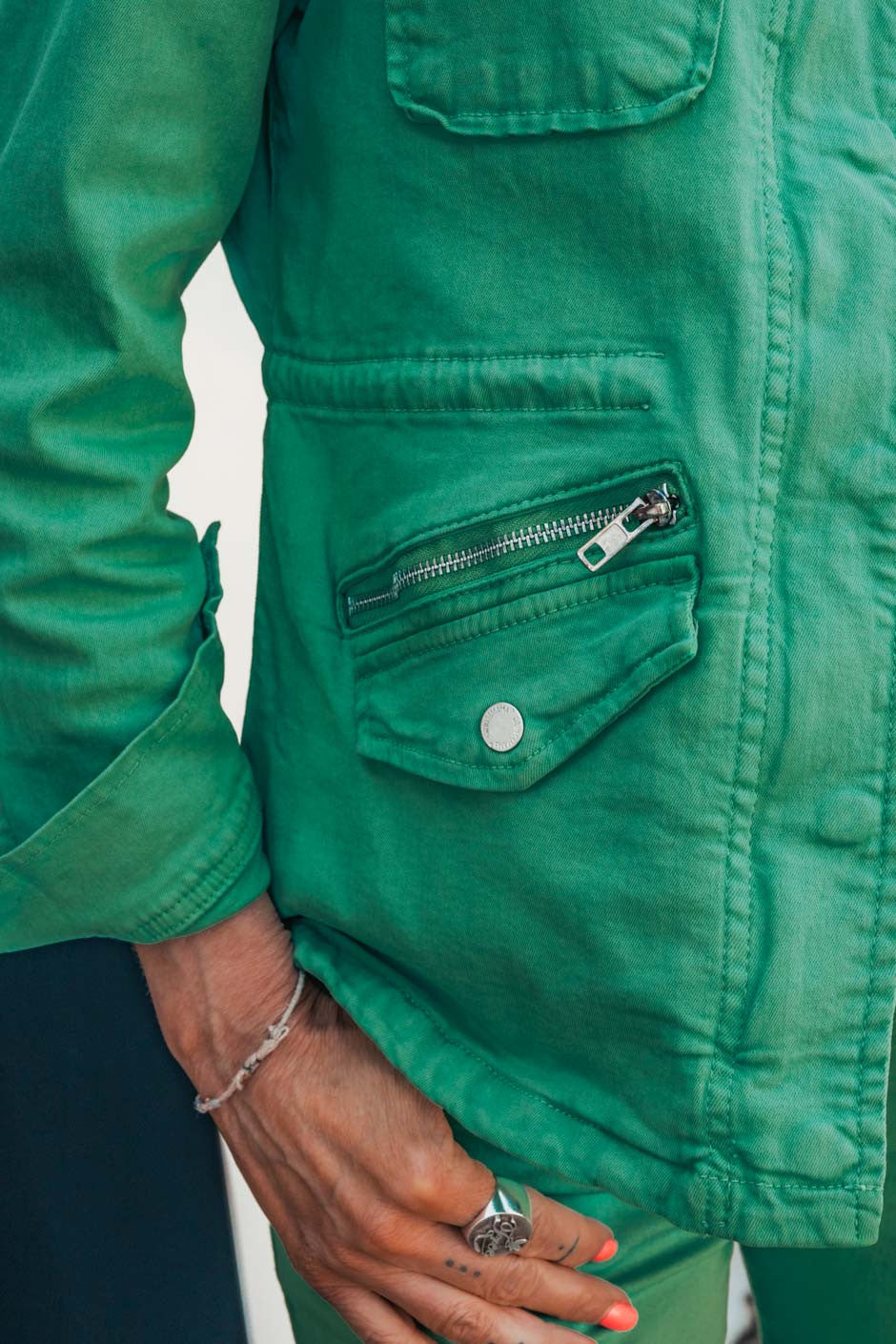 Saharienne Grungemama Grungeclub vert