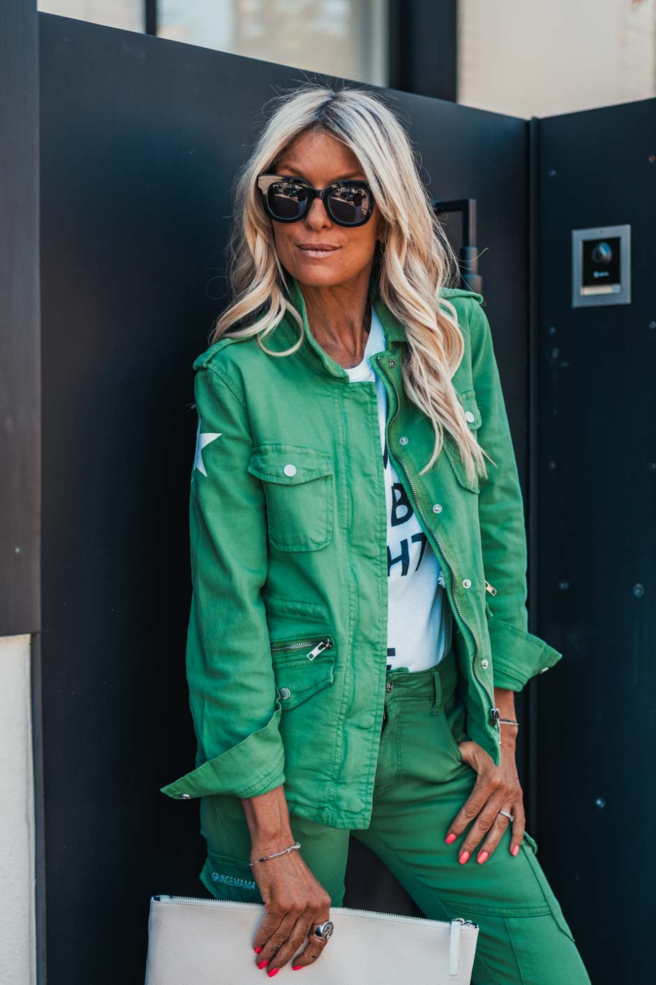 Saharienne Grungemama Grungeclub vert