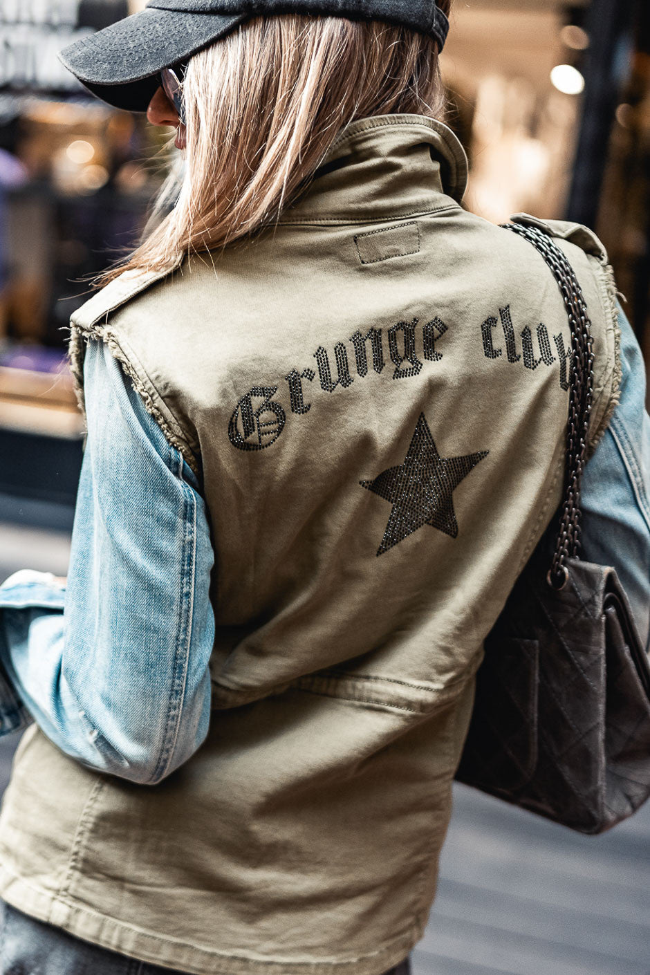 Saharienne Grungemama Grungy kaki