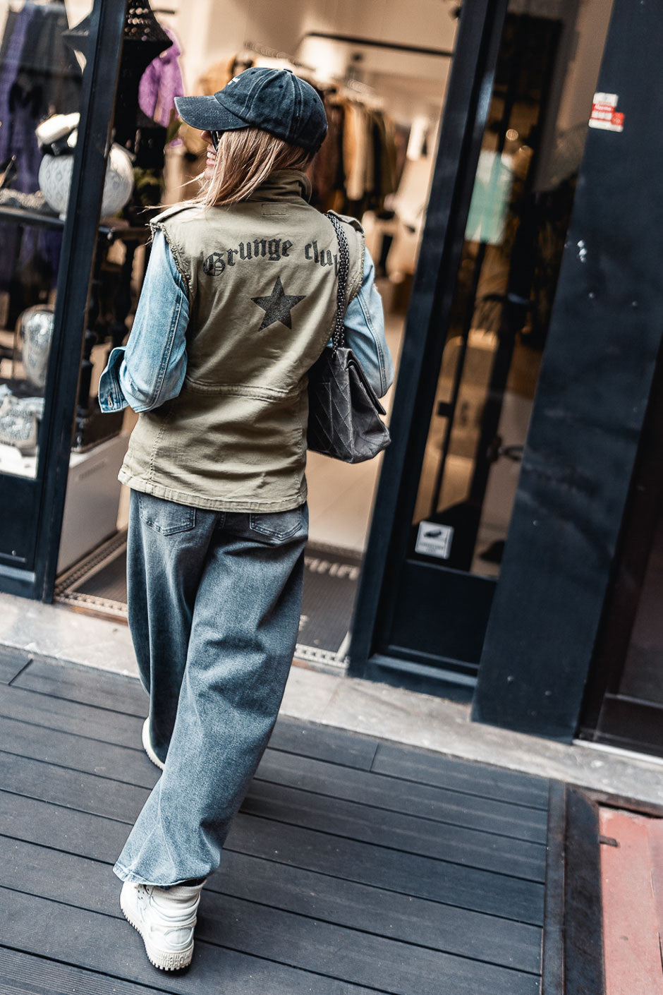 Saharienne Grungemama Grungy kaki