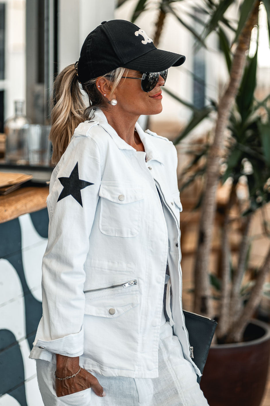 Saharienne Grungemema Grungeclub blanc