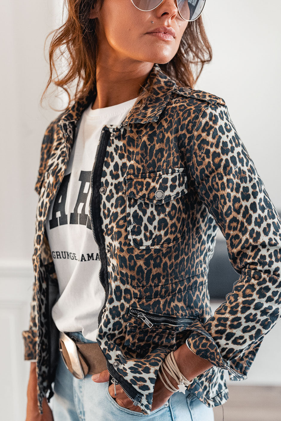 SAHARIENNE GRUNGECLUB LEOPARD