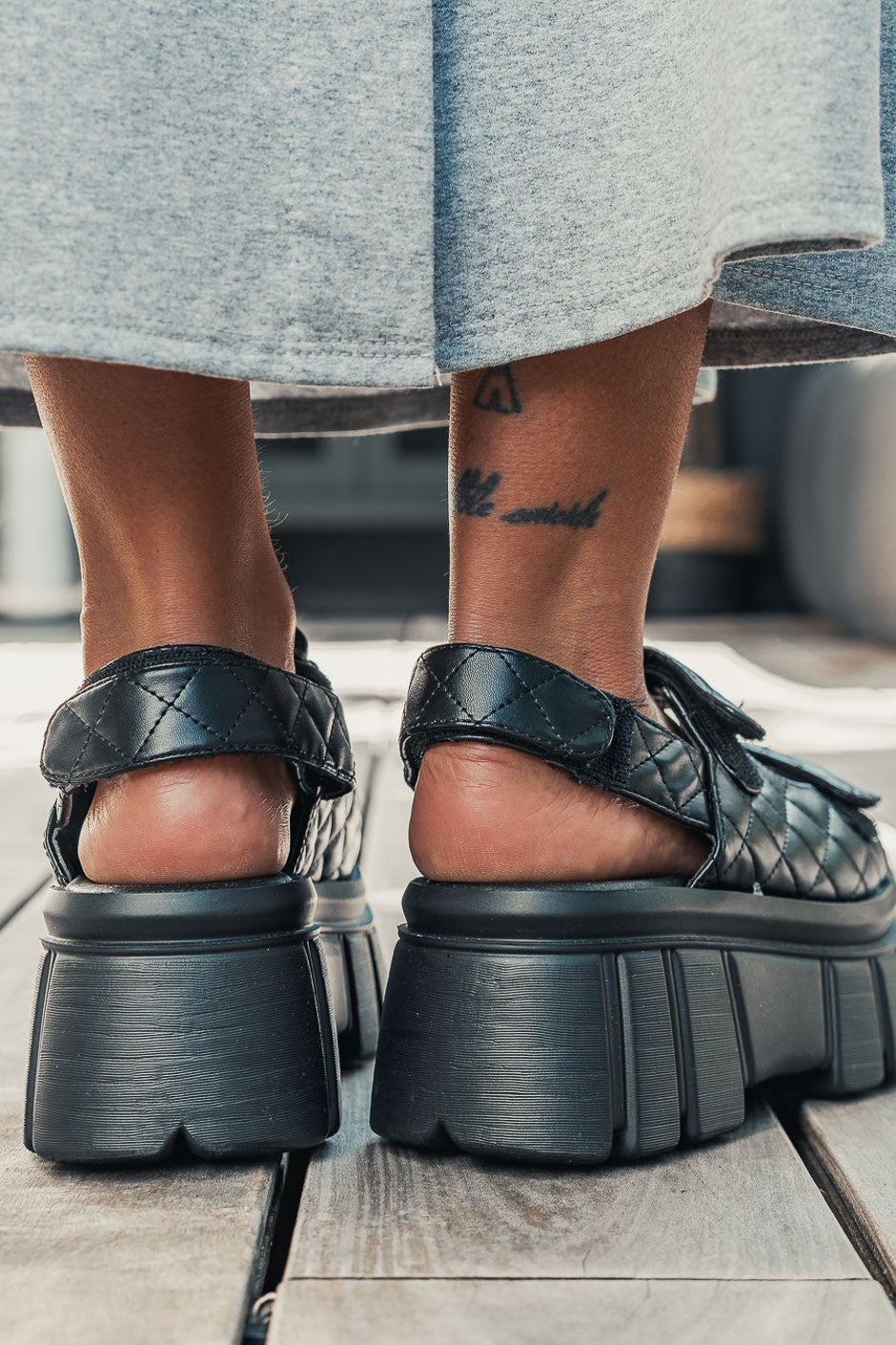 Sandales Fergie noir