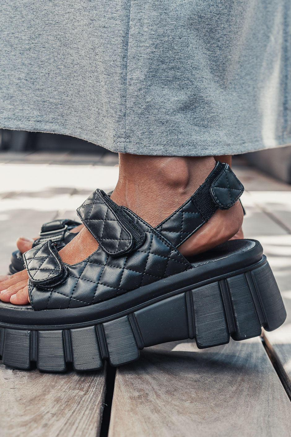 Sandales Fergie noir